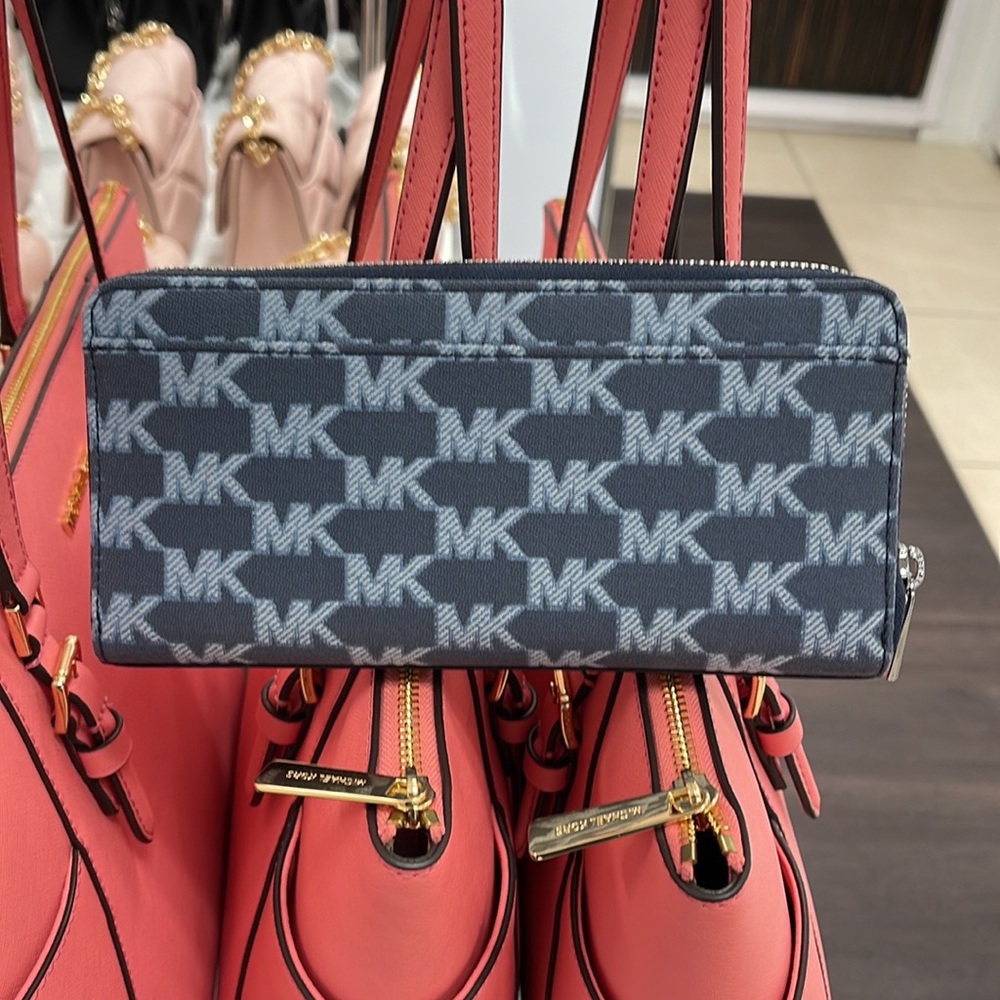 Michael Kors Men’s Women’s Cooper Tech Zip Around Wallet
Navy Multi Unisex
NWT - Picture 7 of 16